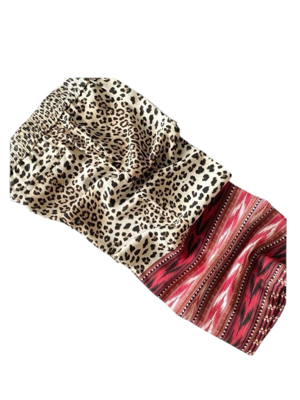 new Kobi Halperin 𑁍 Silk Leopard Print Wide Leg Pant 𑁍 Hibiscus Contrast 𑁍 M - Picture 8 of 16